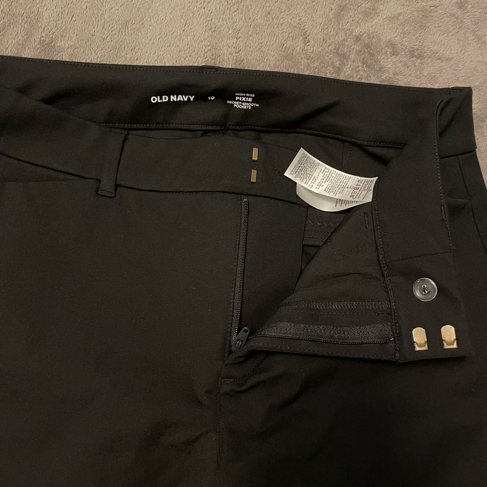 Black Ankle Pixie Pants - image 2